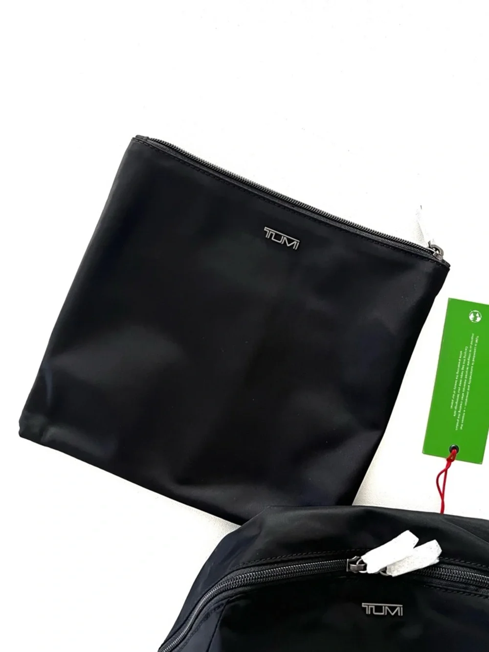 TUMI Just In Case Backpack in Black/Gunmetal Unisex Monogram CL